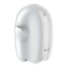   Satisfyer Helendav Kummitus - helendav õhuimpulsiga kliitoristimulaator (valge)