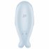 Satisfyer Seal You Soon - akuga, õhulainetega kliitoristimulaator (sinine) 