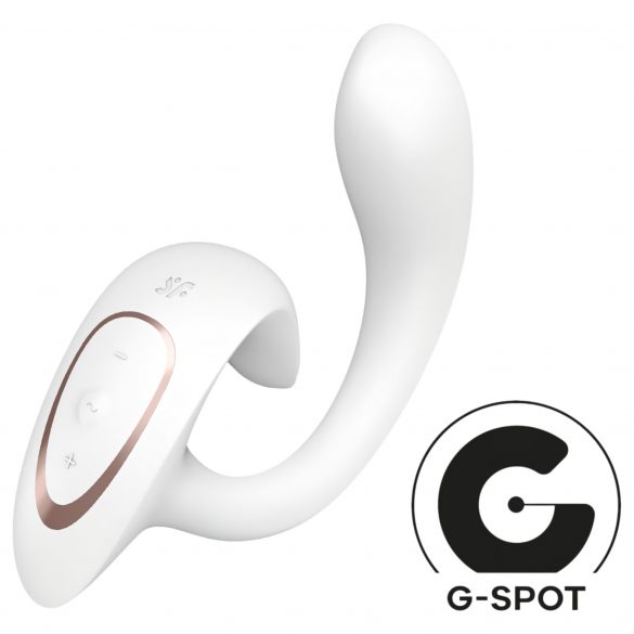 Satisfyer G Goddess 1 - kliitori ja G-punkti vibraator (valge) 