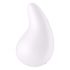 Satisfyer Dew Drop - akutoitega, veekindel kliitorivibraator (valge) 