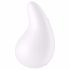 Satisfyer Dew Drop - akutoitega, veekindel kliitorivibraator (valge) 