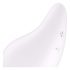 Satisfyer Dew Drop - akutoitega, veekindel kliitorivibraator (valge) 