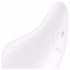 Satisfyer Dew Drop - akutoitega, veekindel kliitorivibraator (valge) 