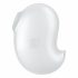 Satisfyer Cutie Ghost - akuga, õhulaine kliitoristimulaator (valge) 