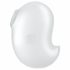 Satisfyer Cutie Ghost - akuga, õhulaine kliitoristimulaator (valge) 