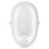 Satisfyer Cutie Ghost - akuga õhulainega kliitori stimulaator (valge)