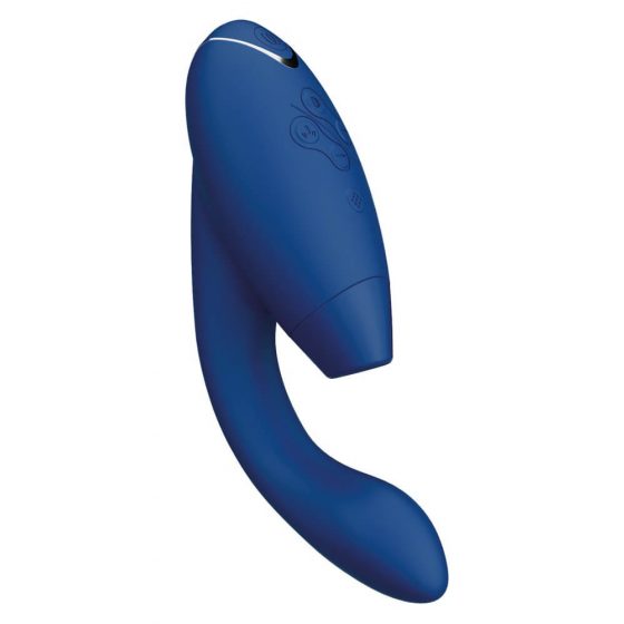 Womanizer Duo 2 - veekindel G-punkti vibraator ja kliitori stimulaator (sinine)