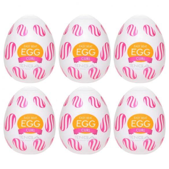 TENGA Egg Curl - munavibraator (6 tk)