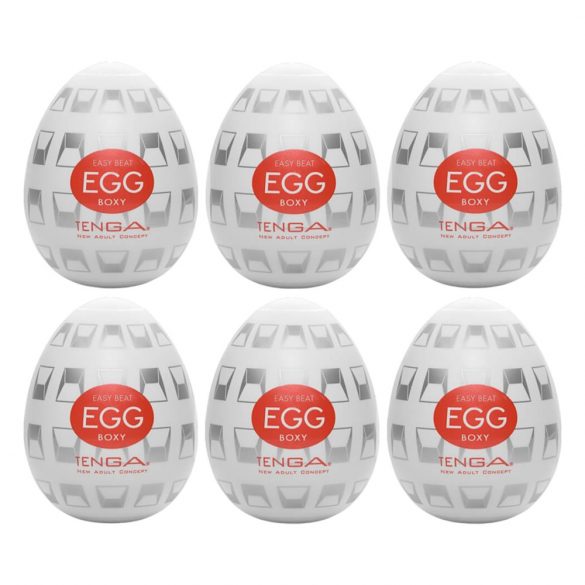 TENGA Egg Boxy - masturbeerimise muna (6tk) 