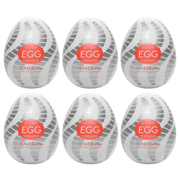 TENGA Egg Tornado - masturbeerimismuna (6 tk)