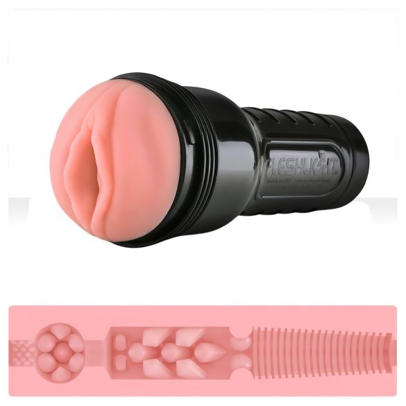 Fleshlight Pink Lady Destroya - elutru vagiina naturaalkarbis (naturaalne)