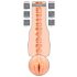 Fleshlight Gina Valentina Stellar realistlik tehisvagiina (naturaalne) 