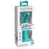 Dillio Curious Five - silikoonist dildo (15 cm) - türkiis