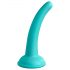 Dillio Curious Five - silikoonist dildo (15 cm) - türkiis