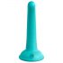 Dillio Curious Five - silikoonist dildo (15 cm) - türkiis