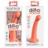 Dillio Secret Explorer - iminapaga alusega peeniselik dildos (17cm) - oranž