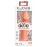 Dillio Big Hero - kinnitusalusega silikoonist dildo (17 cm) - oranž