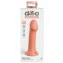 Dillio Suur Kangelane - iminapaga silikoonist dildo (17cm) - oranž 