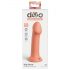 Dillio Big Hero - kinnitusalusega silikoonist dildo (17 cm) - oranž