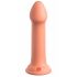 Dillio Suur Kangelane - iminapaga silikoonist dildo (17cm) - oranž 