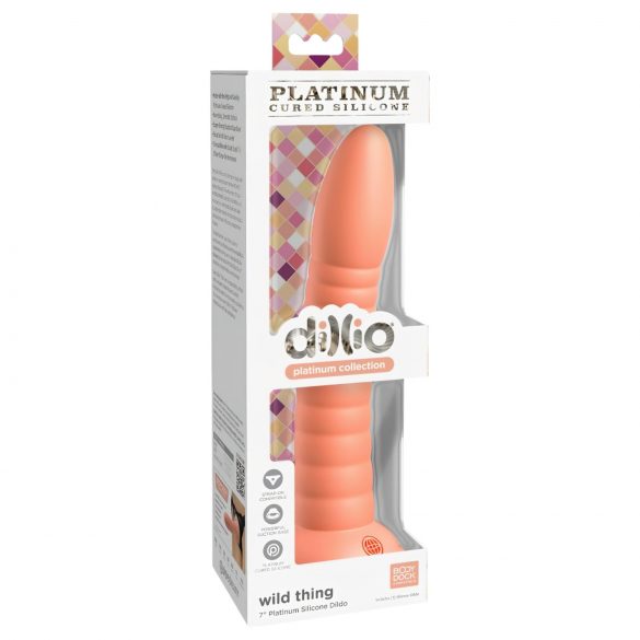 Dillio Wild Thing - sooniline dildo (19cm) - oranž