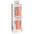 Dillio Wild Thing - iminapõhjaga sooneline dildo (19 cm) - oranž