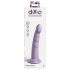 Dillio Slim Seven - iminapaga stimulaator-dildo (20cm) - lilla