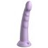 Dillio Slim Seven - iminapaga stimuleeriv dildo (20cm) - lilla 