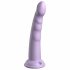 Dillio Slim Seven - iminapaga stimuleeriv dildo (20cm) - lilla 