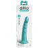 Dillio Slim Seven - iminapaga stimuleeriv dildo (20cm) - türkiis 