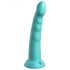 Dillio Slim Seven - iminapaga stimulant dildo (20 cm) - türkiissinine