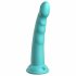 Dillio Slim Seven - iminapaga stimuleeriv dildo (20cm) - türkiis 