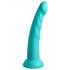 Dillio Slim Seven - iminapaga stimulant dildo (20 cm) - türkiissinine