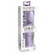 Dillio Super Eight - iminapaga silikoonist dildo (21 cm) - lilla 