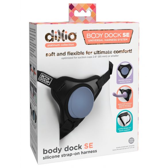 Dillio Body Dock SE - kinnitatav aluspesu (must-sinine)