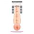 Fleshlight Kenzie Reeves Creampuff - elutru kunstvagiina (naturaalne)