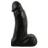 Realistixxx Real Giant - hiiglaslik munanditega dildo - 22 cm (must)