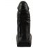 Realistixxx Real Giant - hiiglaslik munanditega dildo - 22 cm (must)