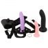 You2Toys - strap-on dildo komplekt (must)