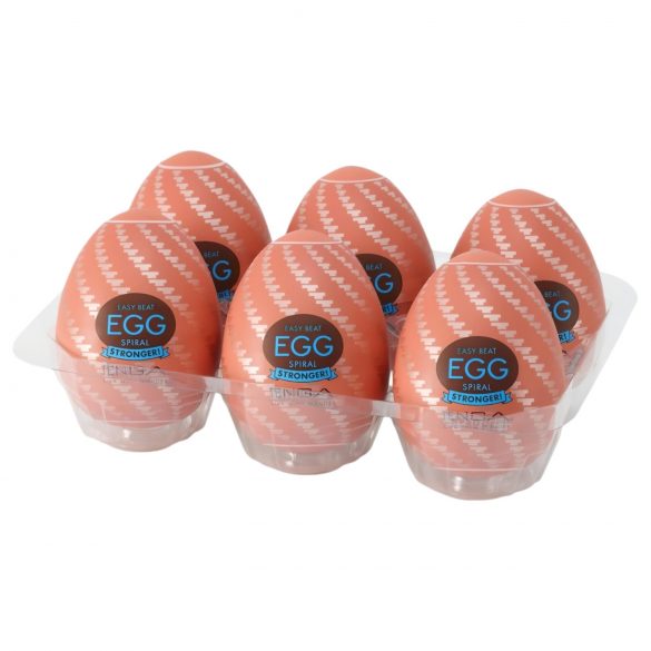 TENGA Egg Spiral Stronger - masturbeerimismuna (6 tk)