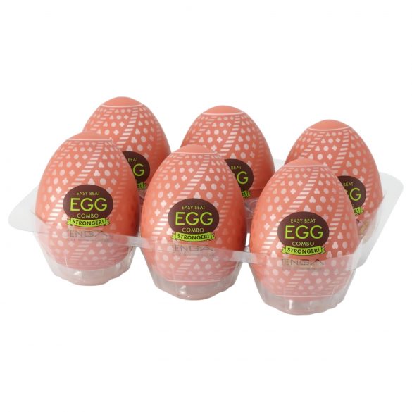 TENGA Egg Combo Stronger - munakoore masturbaator (6 tk)