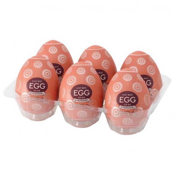 TENGA Egg Gear Stronger - masturbeerimismuna (6 tk)