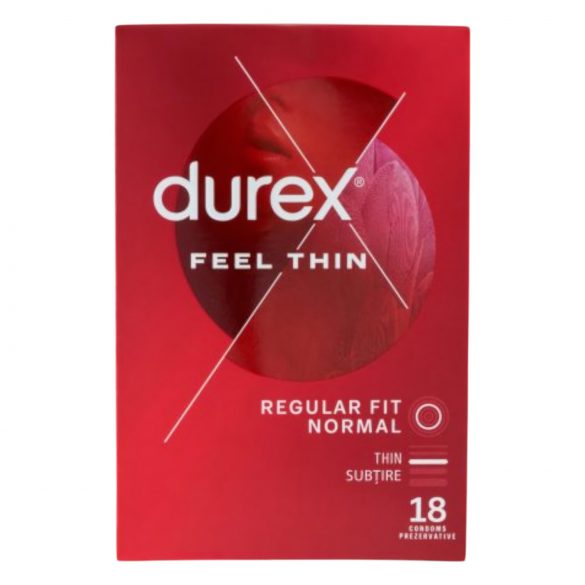 Durex Feel Thin - tõetruu tunne kondoomid (18 tk)