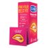 Durex Emoji PleasureMe - ribatud-doteeritud kondoom (12tk) 