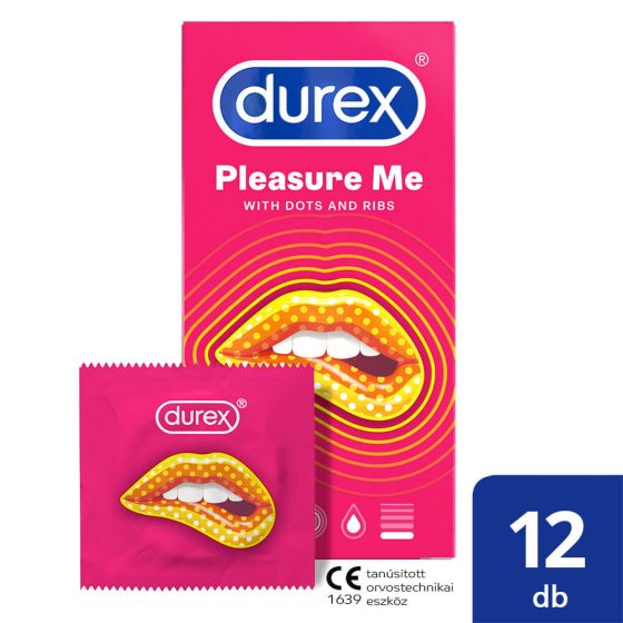 Durex Emoji PleasureMe - sooniline nublitud kondoom (12 tk)