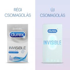   Durex Invisible Extra Sensitive - eriti õhuke kondoom (10tk)