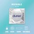 Durex Invisible Slim - õhuke ja tundlik kondoom (10 tk)