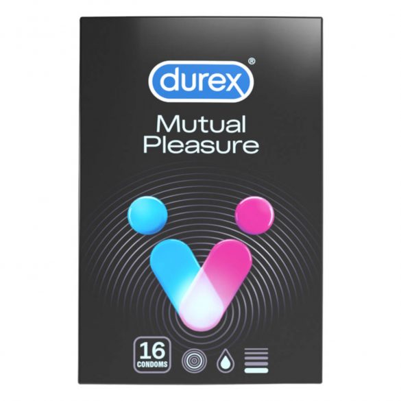 Durex Mutual Pleasure - viivitusega kondoomid (16 tk) 