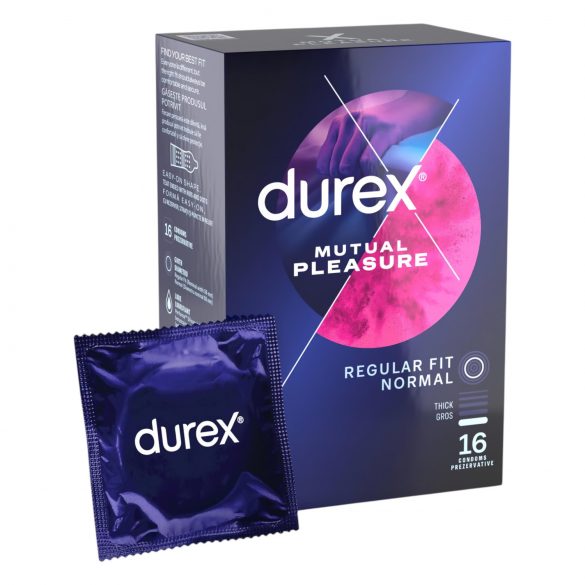 Durex Mutual Pleasure - viibimise kondoomid (16 tk)