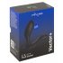 We-Vibe Vector+ - akuga nutiv anaaldildo (must)